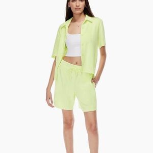 WILFRED FREE yellow sunny shirt